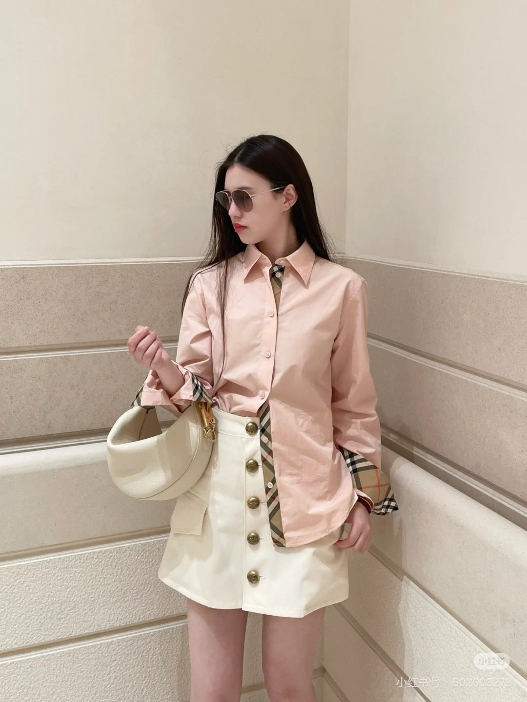 Bur 25ss buttons shirt