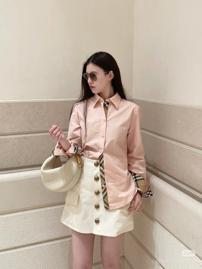 Bur 25ss buttons shirt
