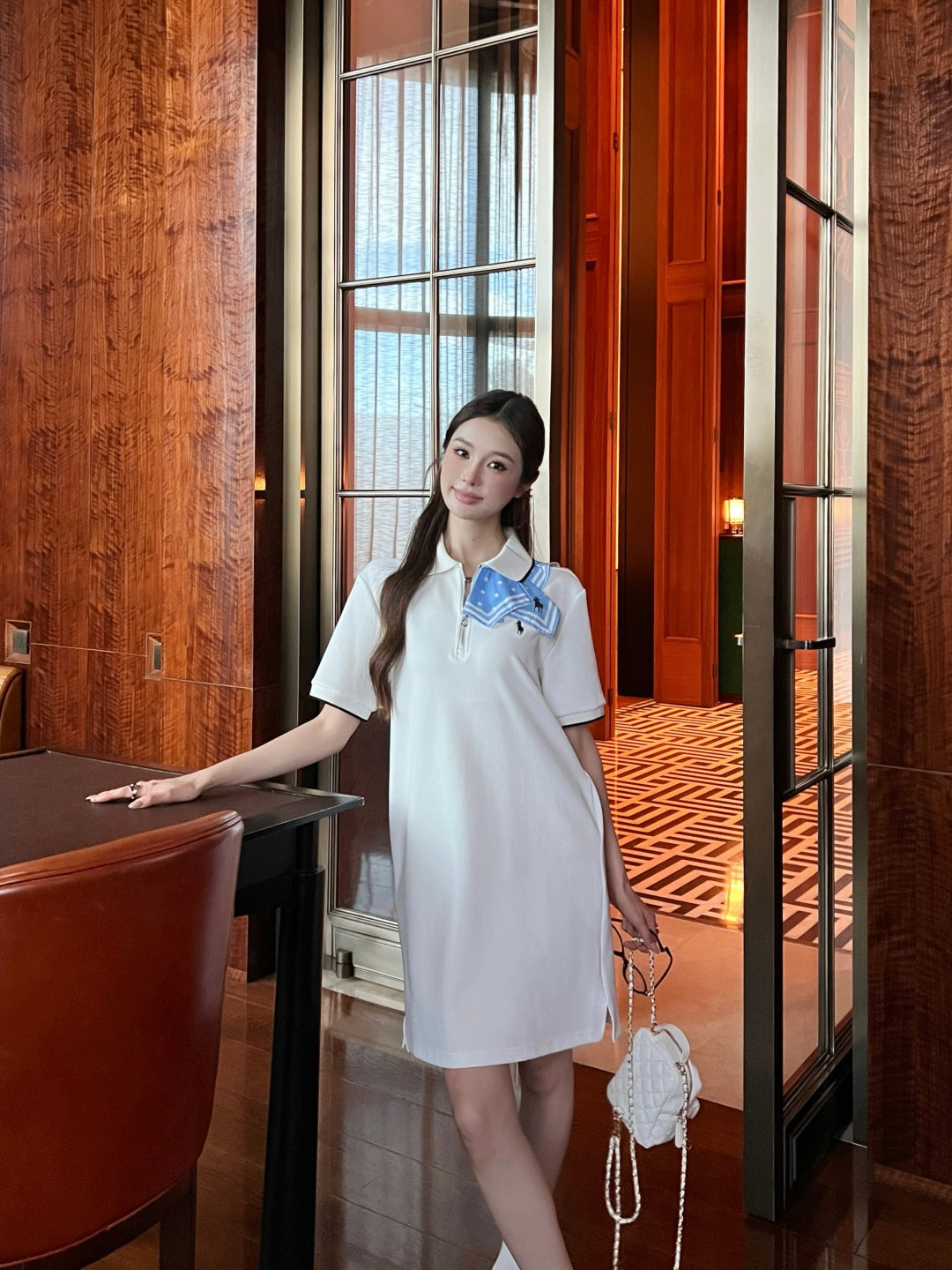 Ral 25ss scarf dress