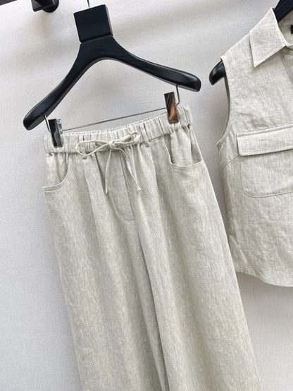 Loro 25ss linen suit