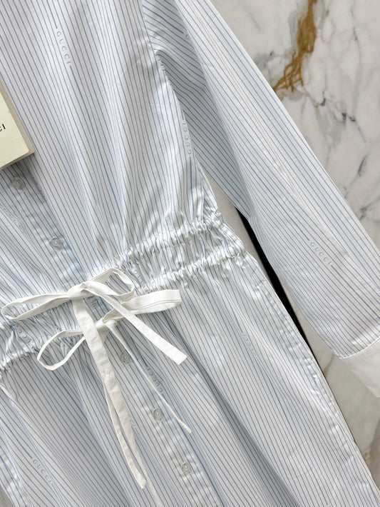 Guc 25ss shirt dress