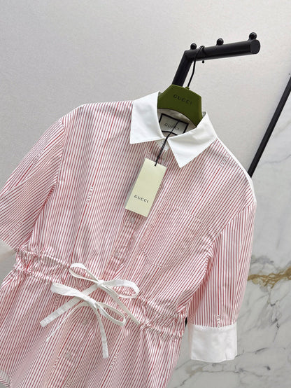 Guc 25ss drawstring shirt