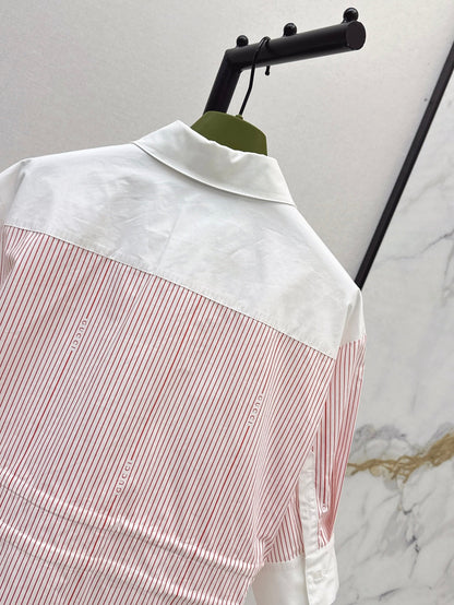 Guc 25ss drawstring shirt