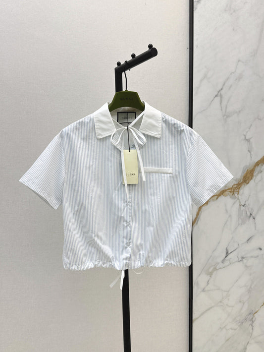 Guc 25ss striped shirt