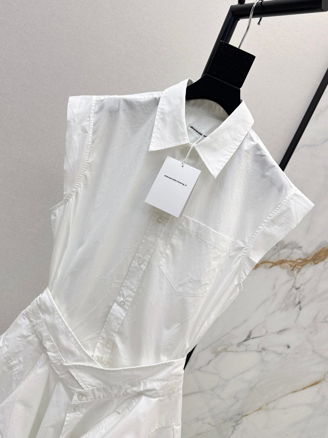 Wang 25ss shirt dress