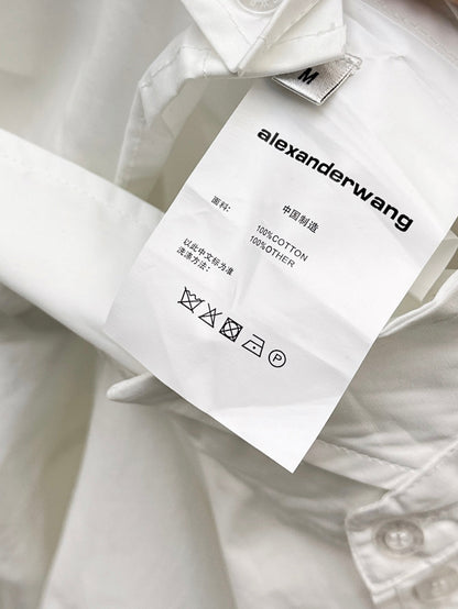 Wang 25ss shirt dress