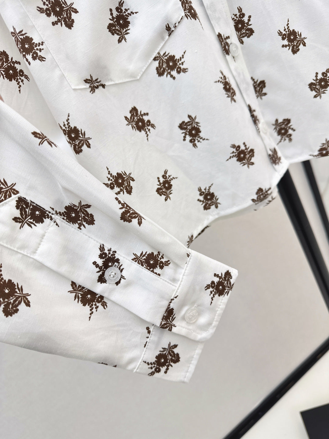 Miu 25ss print shirt