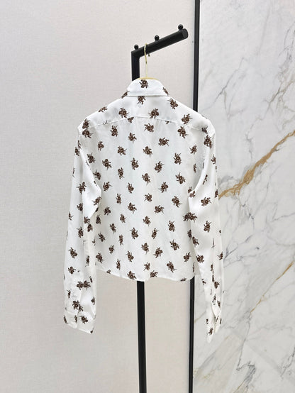 Miu 25ss print shirt