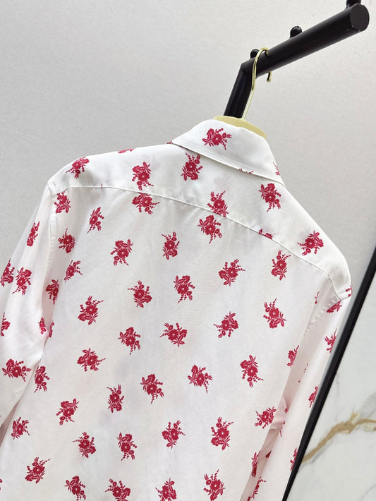 Miu 25ss print shirt