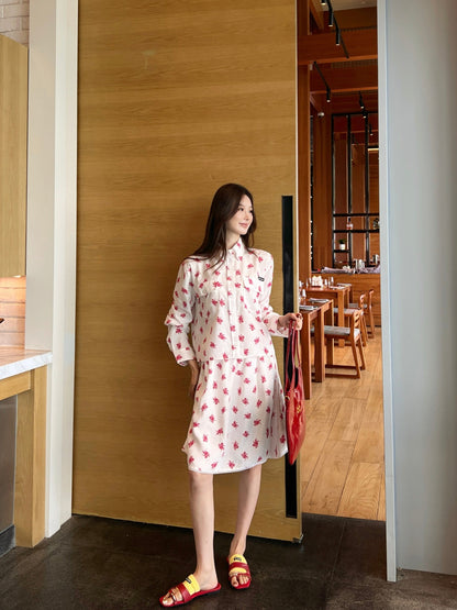 Miu 25ss print shirt