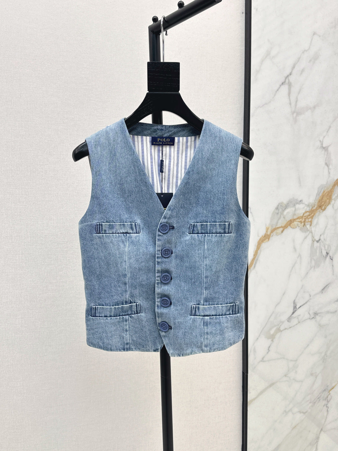 Max 25ss denim vest