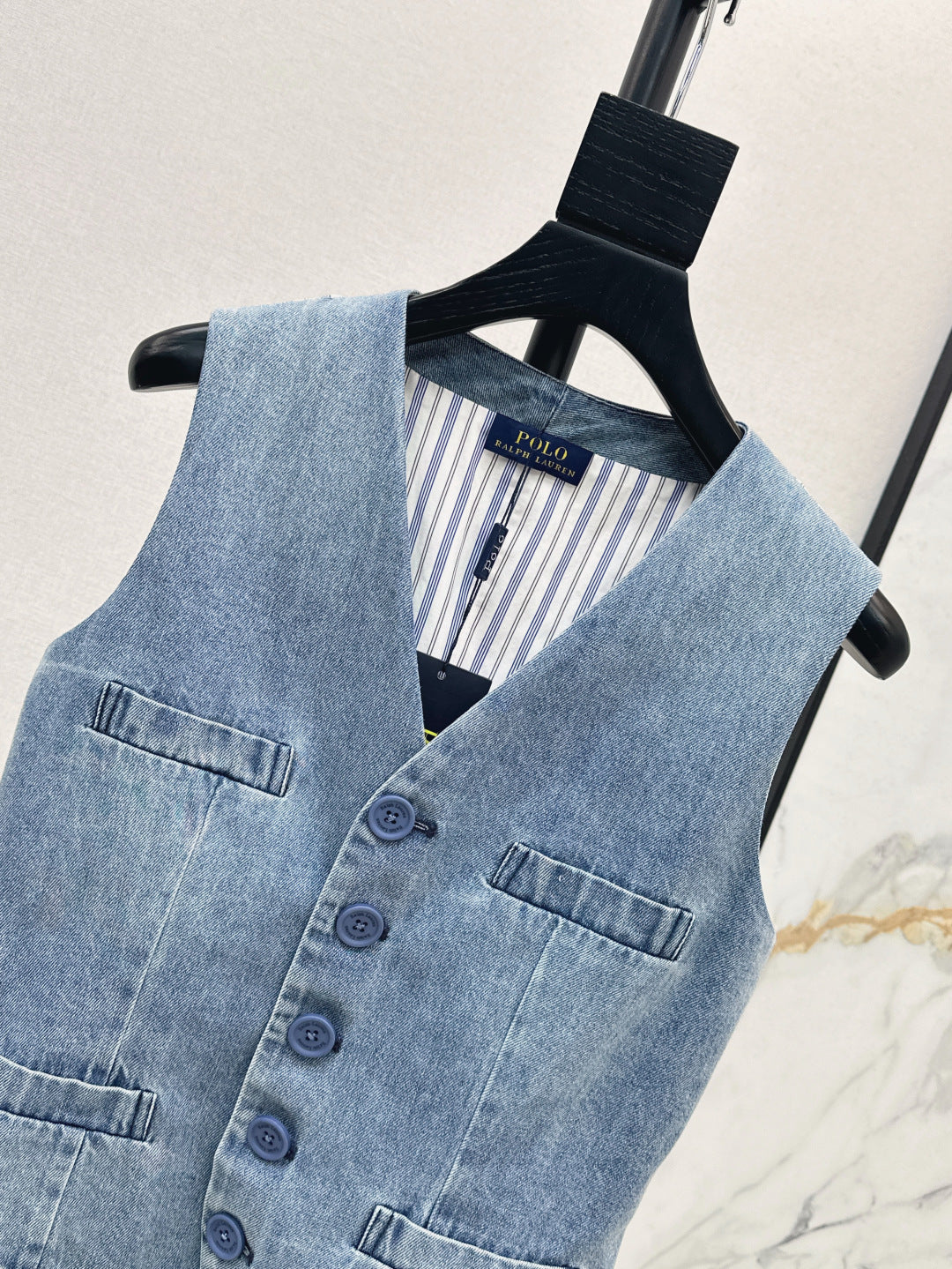 Max 25ss denim vest