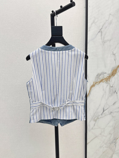 Max 25ss denim vest