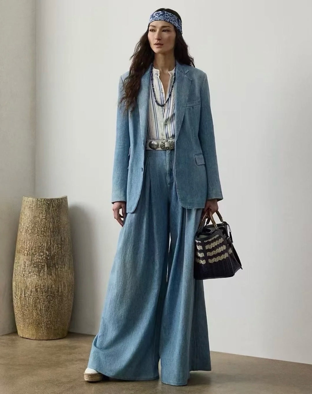 Max 25ss wide-leg jeans