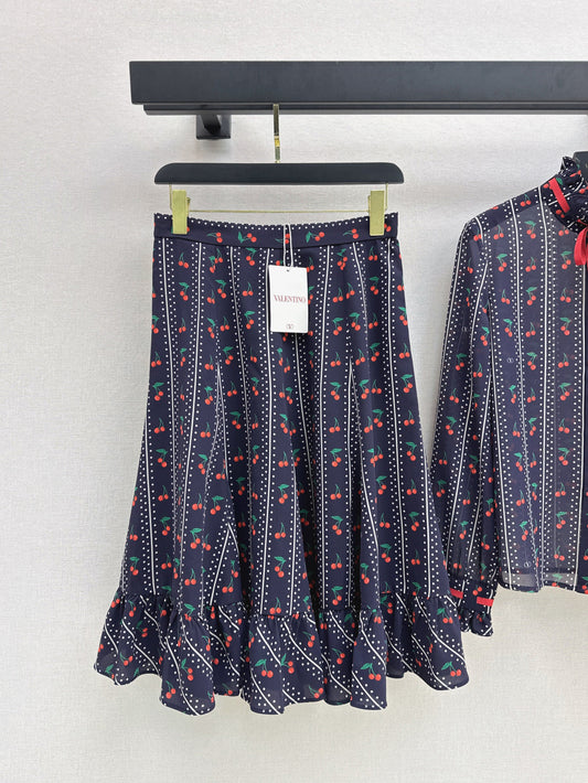 Valen 25ss print skirt