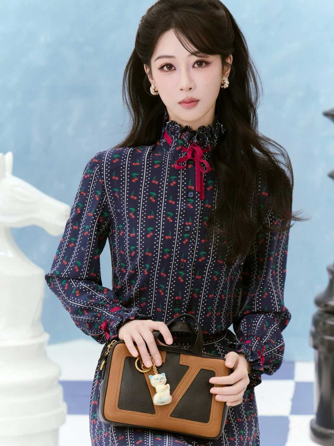 Valen 25ss print shirt
