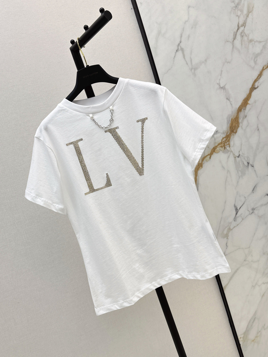 Louis 25ss beaded t-shirt