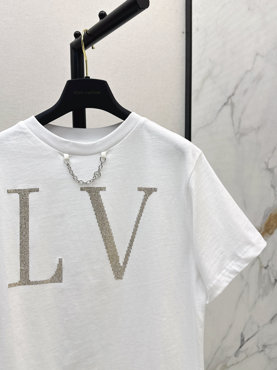 Louis 25ss beaded t-shirt