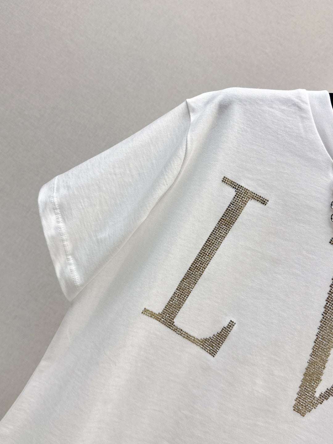 Louis 25ss beaded t-shirt