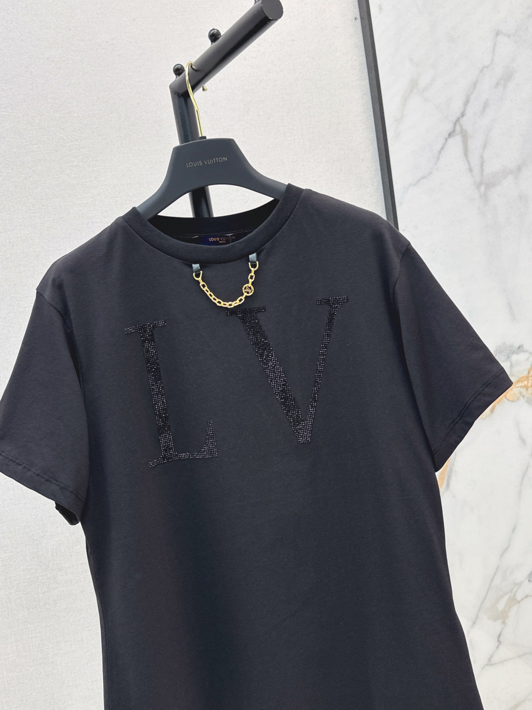 Louis 25ss beaded t-shirt