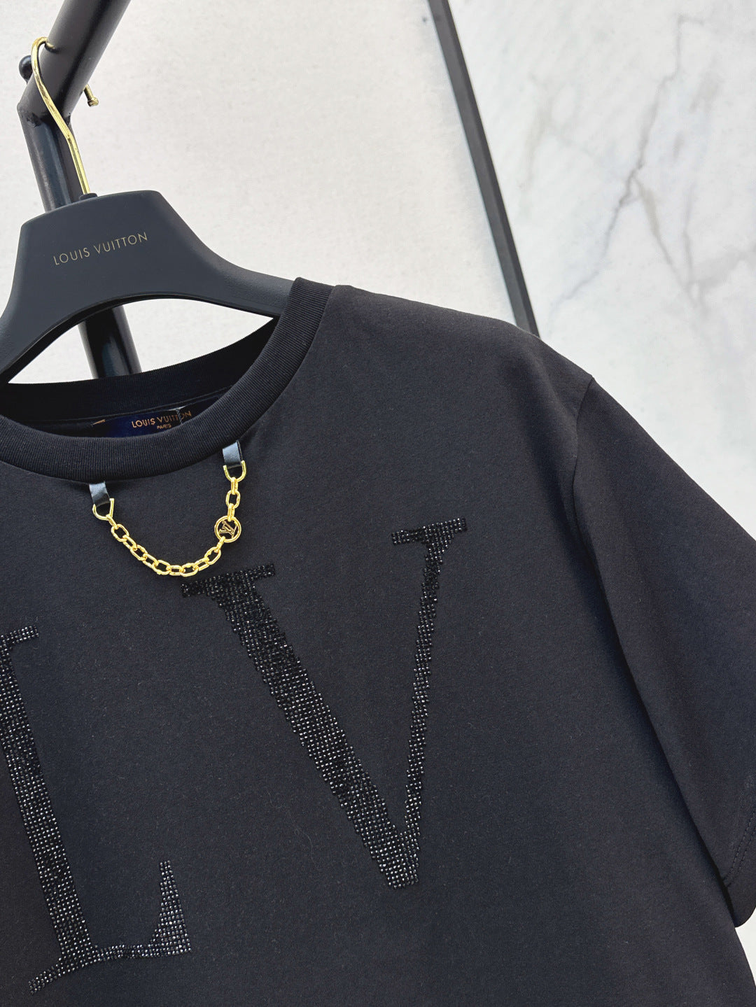 Louis 25ss beaded t-shirt