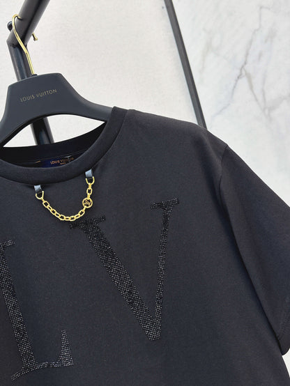 Louis 25ss beaded t-shirt