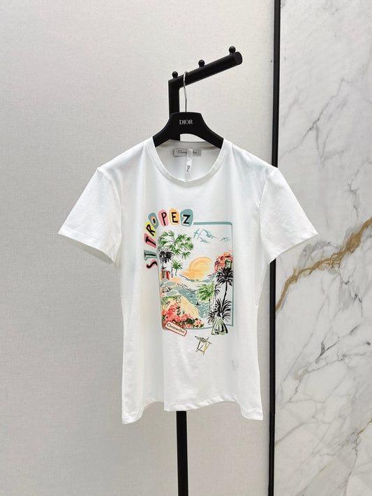 CD 25ss print t-shirt