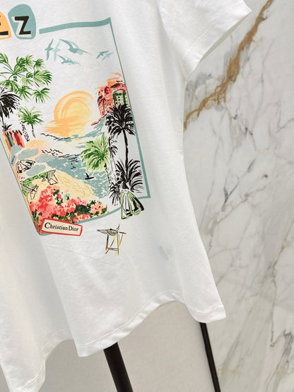 CD 25ss print t-shirt