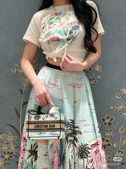 CD 25ss print t-shirt
