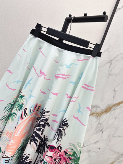 CD 25fw souvenir skirt
