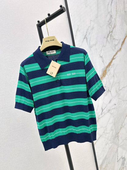 Miu 25ss knit polo