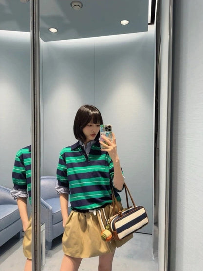 Miu 25ss knit polo
