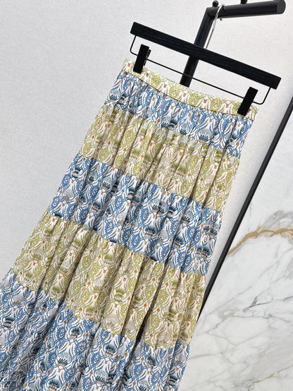 Loro 25ss print skirt