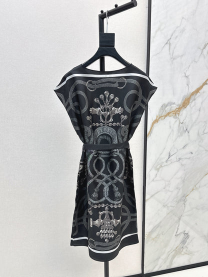Herm 25ss silk dress
