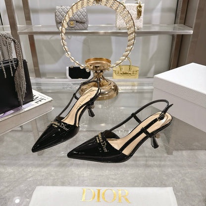 CD 25ss slingback pump