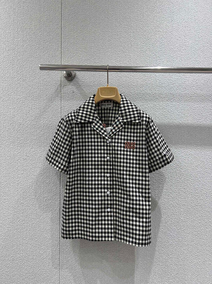 Miu 25ss buttons shirt