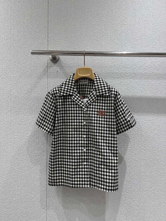 Miu 25ss buttons shirt