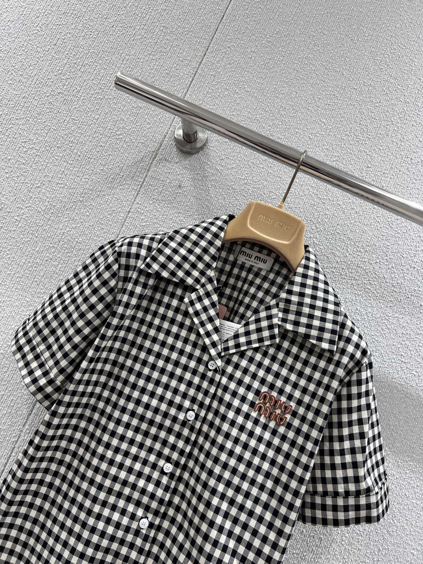 Miu 25ss buttons shirt