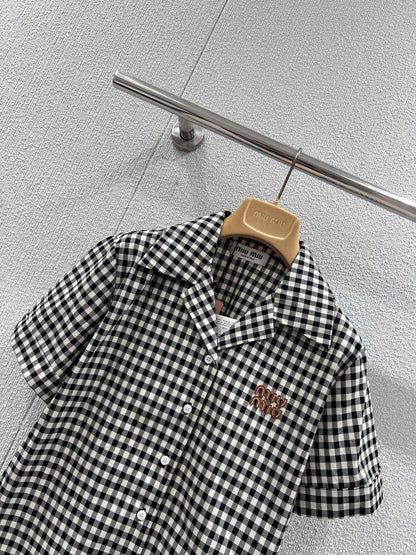 Miu 25ss buttons shirt