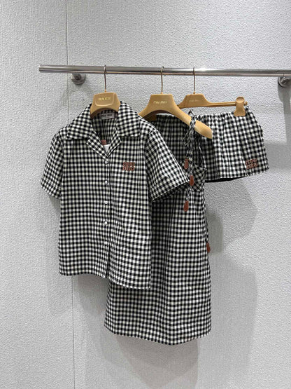 Miu 25ss buttons shirt