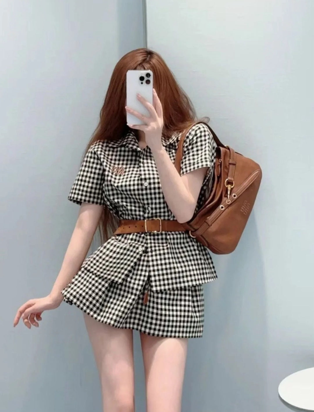 Miu 25ss buttons shirt
