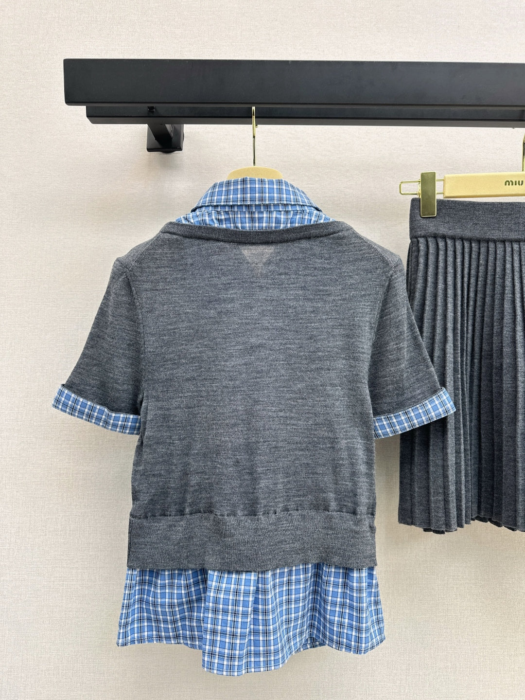 Miu 25ss knit suit
