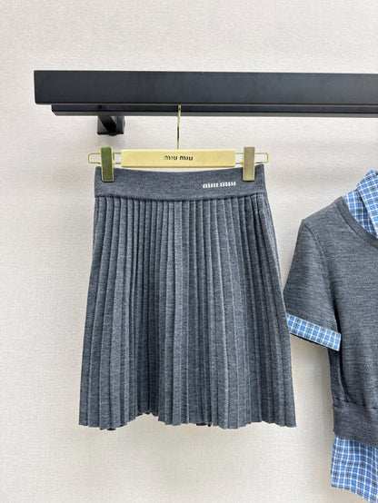 Miu 25ss knit suit