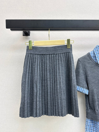 Miu 25ss knit suit