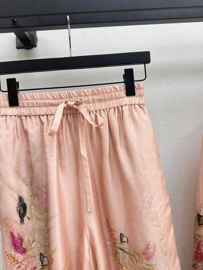 Zimm 25ss silk pants