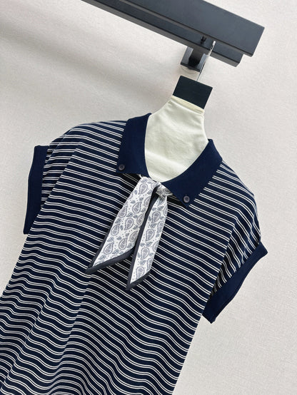 Miu 25ss knit polo shirt