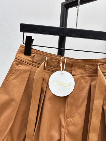 Cho 25ss ruffle short