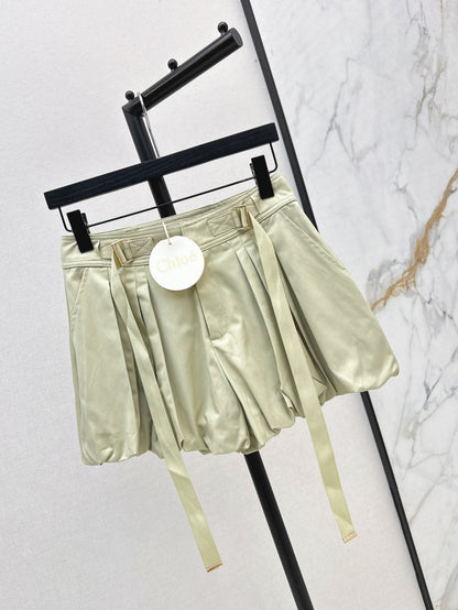 Cho 25ss ruffle short