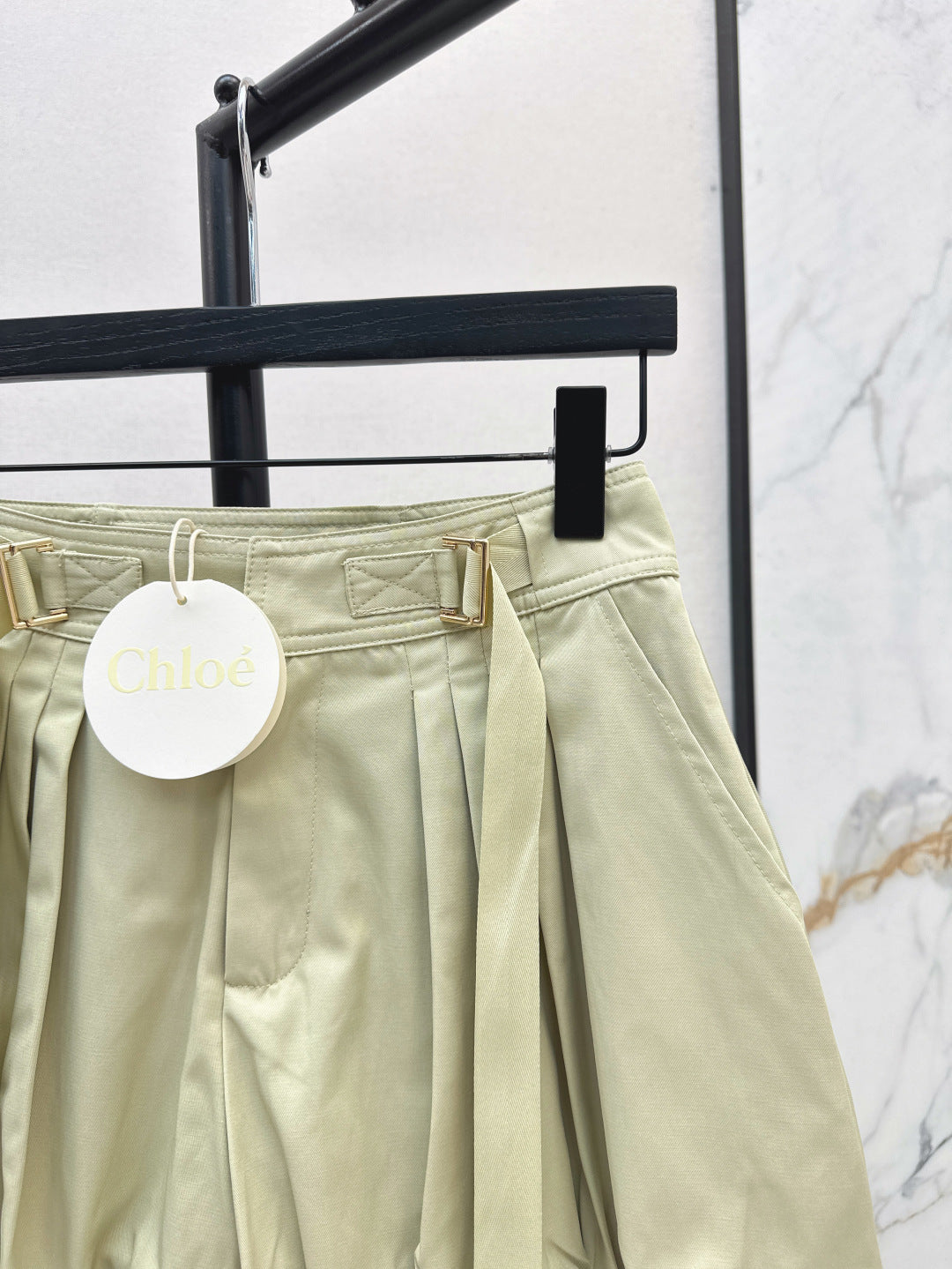 Cho 25ss ruffle short
