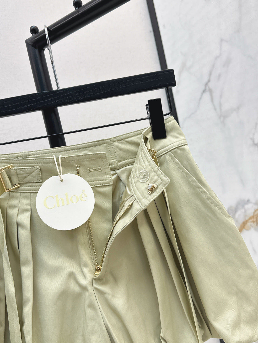 Cho 25ss ruffle short